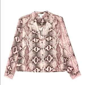 Topshop Jessica Print Shirt